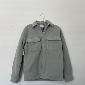 Fleece button up